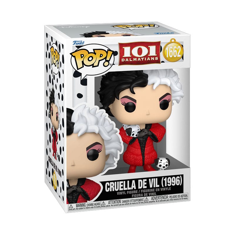 101 Dalmatians (1996) POP! Disney Vinyl Figure Cruella De Vil 9 cm